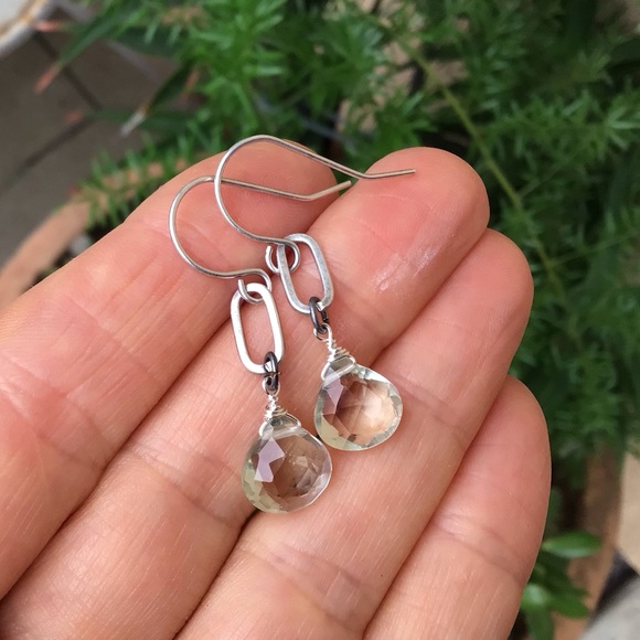 Sundance charm Natural Prasiolite Earrings - Picture 8 of 13